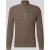 Armani Exchange schipperstrui met opstaande kraag en ritssluiting