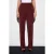 Hoge taille Rechte Pijpen Geplooide Broek