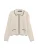 VERO MODA Gebreid vest ‘VMGold’  taupe / zwart