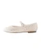 Next Ballerina’s  rood / zilver / transparant / offwhite