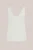 WE Fashion – Dames jersey singlet met open structuur – Regular fit – Gebroken wit –