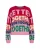 WE Fashion Dames gebreide trui inclusief bijpassend kerstornament