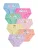 Next Onderbroek ‘Bluey Days of The Week’  blauw / geel / groen / lila / oranje / pink