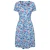 Mountain Warehouse Dames/Dames Orchid Bloem UV Jurk (Helder Blauw)
