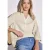 Street One Dames Blouse in effen kleur in Beige