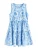 Next Jurk  lichtblauw / wit