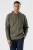 Sweatshirt met capuchon – Legergroen