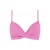 Beachlife voorgevormde beugel bikinitop met lurex roze