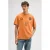 Butcher of Blue oversized T-shirt met backprint oranje
