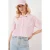 Gestreepte Crop Shirt met Zak