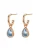 Hey Happiness Oorbellen ‘December Birthstone’  rose-goud