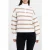 French Connection Vhari Half Zip Jumper Winter White/camel