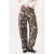 Catwalk Junkie denim barrel camouflage broek – groen