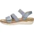 Remonte R6861-12 Sandalen Blauw Metallic Leer Dames – Blauw – 39