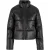 Urban Classics Dames synthetisch leren pufferjack