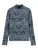 Scotch & Soda Longsleeve Ikat Feather Blauw dames