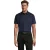 SOLS Heren Broadway Stretch Overhemd met Korte Mouwen (Donkerblauw)