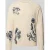 Scotch & Soda Gebreide pullover met stitchings model ‘DELFTS BLAUW’