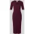 Jake*s Collection Getailleerde sheath-jurk van viscosemix
