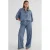 Maicazz & Zizo katoenen high wide leg broek – blauw