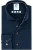 R2 Amsterdam Overhemd donkerblauw, Effen