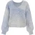 Mymo Jumper Dames Blauw wol wit