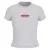 Guess Slim fit T-shirt met logo en ronde hals voor dames (Lichtgrijs)