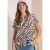 Overhemd met korte mouwen en zebraprint