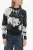 HIMEJI Hoodie Sweatshirt met Juweelapplicatie in Zwart