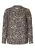 Dea Kudibal Blouse ‘Visti’  nachtblauw / enziaan / lichtbruin / wit