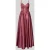 LUXUAR FASHION corsetjurk met stitchings en met siersteentjes