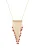 faina Ketting  rose-goud / cranberry