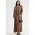 Comfort Fit Luipaardprint Maxi Jurk