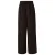 s.Oliver Curve Plus Size wide leg corduroy casual broek – donkerbruin