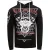Sweatshirt met rockerprint