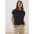 Cecil Dames Shirt met structuurmix in Blauw