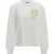 Ganni Witte Katoenen Lange Mouwen T-Shirt