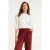 Smashed Lemon Stretch top met pofmouwen |