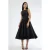 A-Form Midi-jurk met Ronde Hals