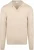 Profuomo Longsleeve Poloshirt Wol Blend Sand
