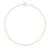 Ketting Freshwater Pearl Black Rang 6-7 mm Ring Marino 925