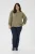 Blouse met lange mouwen KClio Blouse met lange mouwen Regular fit brown