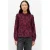 OBJECT blouse met borduursels en print – donkerrood