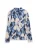 TOM TAILOR Shirt  beige / blauw / donkerblauw
