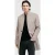 AllSaints Hargrove Coat Oatmeal White
