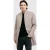 AllSaints Hargrove Coat Oatmeal White