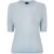 Boss Dames/Dames Mohair Slim T-shirt met korte mouwen (Pastelblauw)