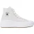 Converse Chuck Taylor canvas platform hoge sneakers voor dames (Grijs)