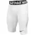 Nike Heren Pro Trainingscompressieshort (Wit)