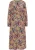 usha Maxi-jurk met bloemenprint qisha Dames Groen Veelkleurig